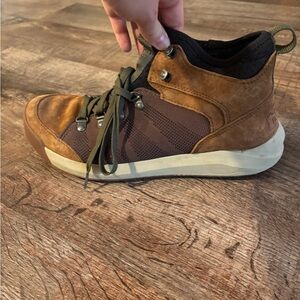 LL Bean Men's Brown Vista Mid Hiking Shoes Boots #508568